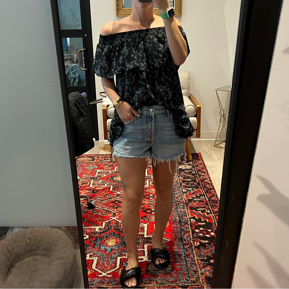 Free People Off The Shoulder Blouse